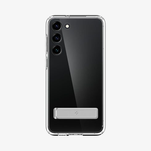 ACS05622 - Galaxy S23 Ultra Case Ultra Hybrid S in crystal clear showing the back